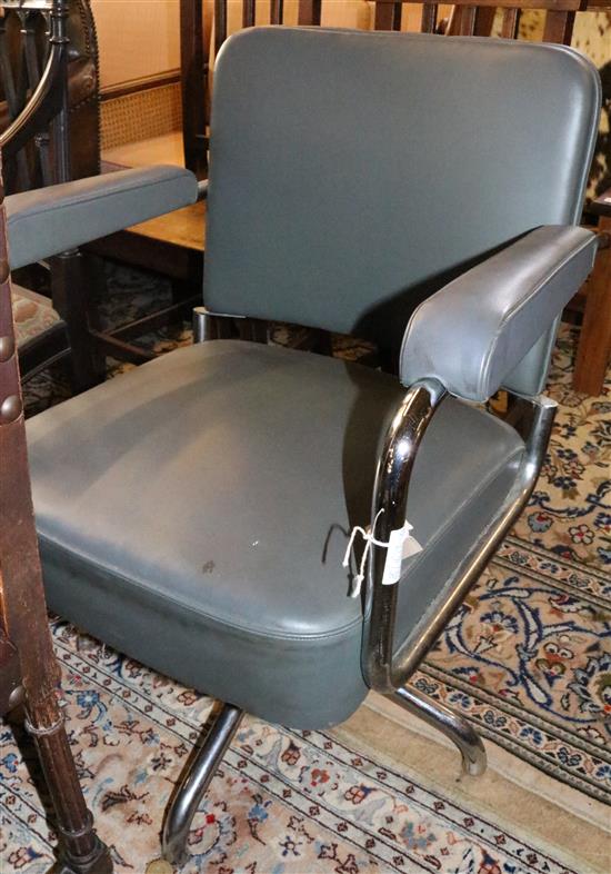 1960s adjustable desk chair